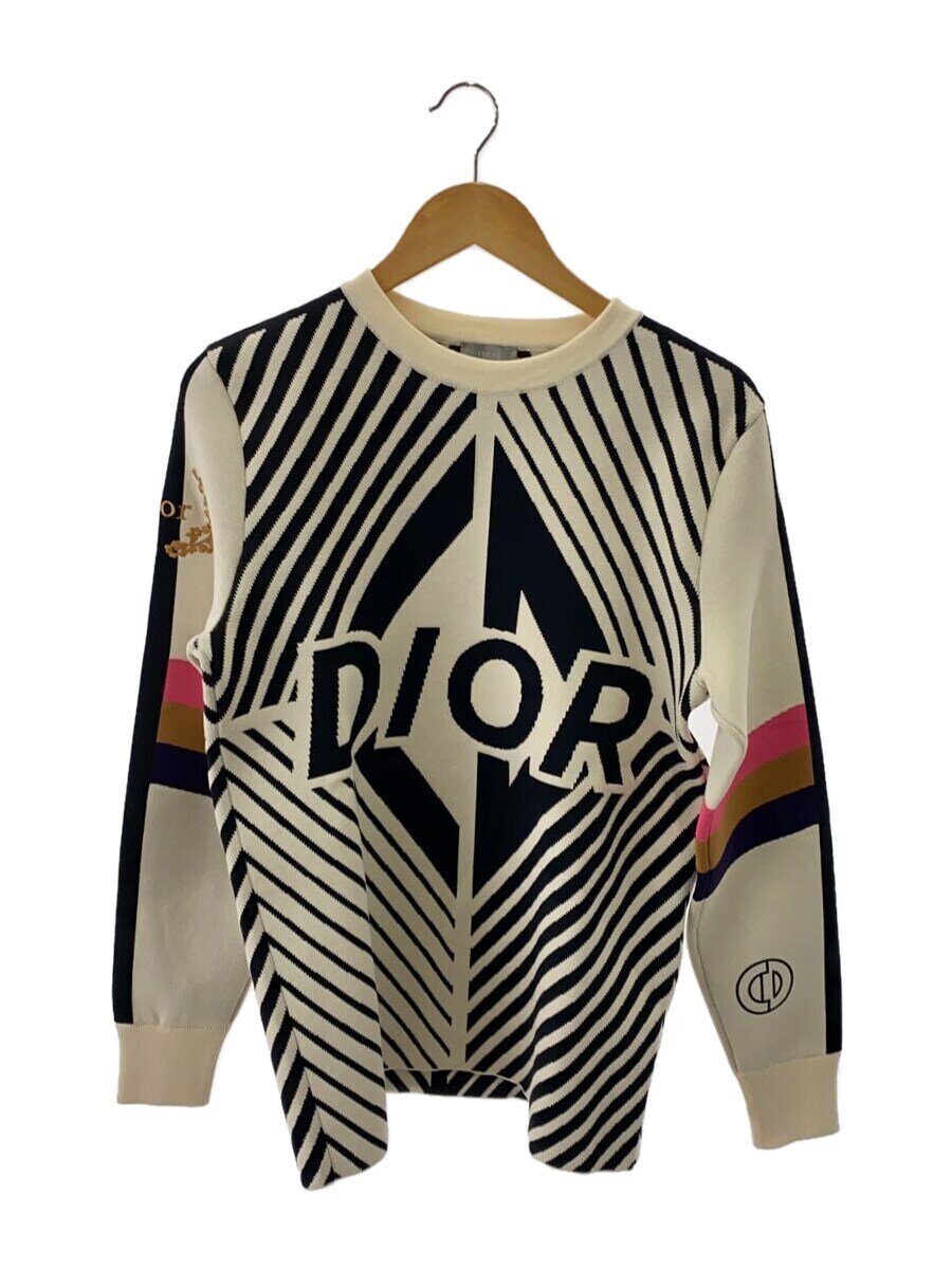 【中古】Dior HOMME◆ティーシャツ/S/羊毛/WHT//【メンズウェア】