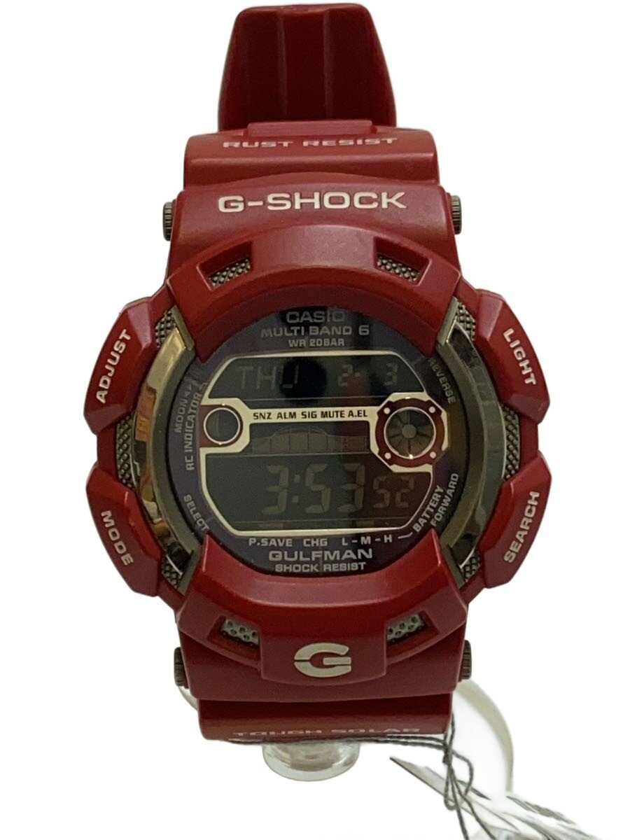 【中古】CASIO◆ソーラーウオッチ・G-SHOCK/デジタル/PNK【服飾雑貨他】