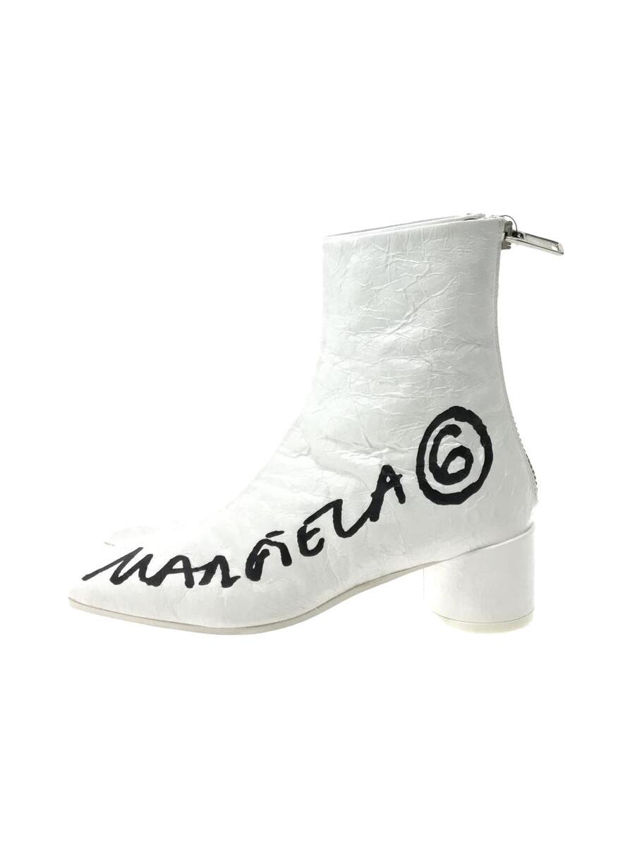 【中古】Maison Margiela◆遊撃手ブーツ/35/白いこと【シューズ】