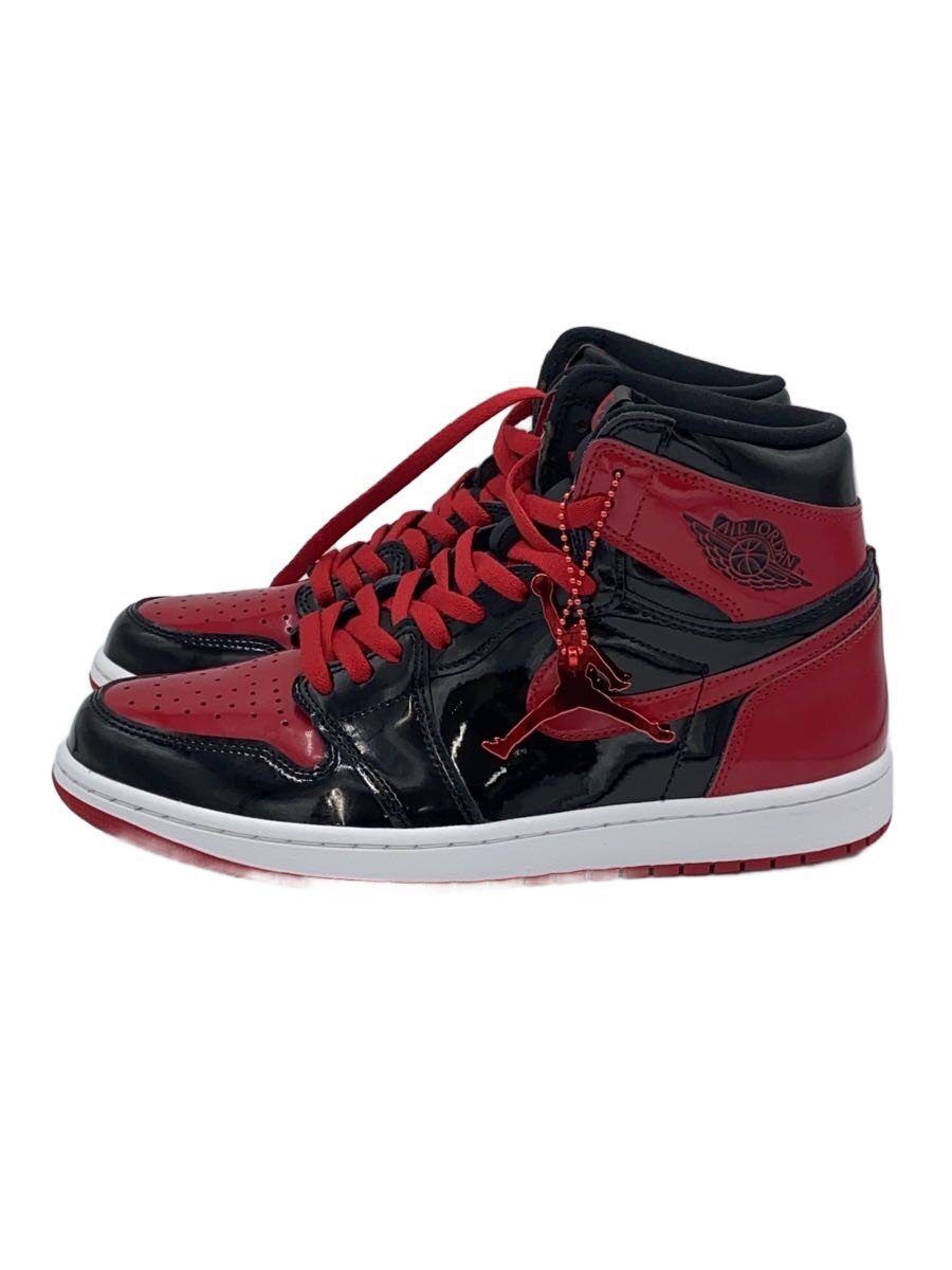 【中古】NIKE◆ハイカットスニーカー/28.5糎/RED/555088-063【シューズ】