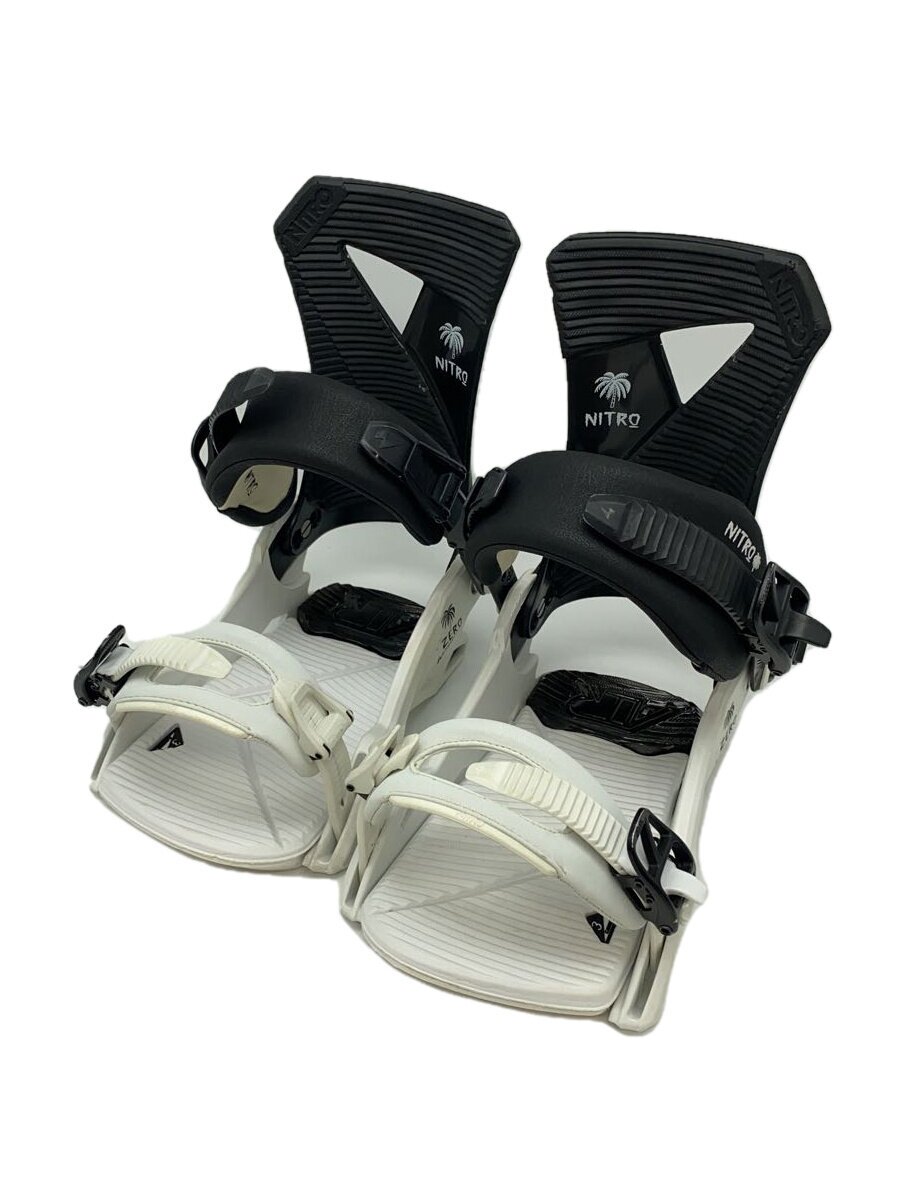 【中古】NITRO◆スノーボードバインディング/M/WHT【スポーツ】
