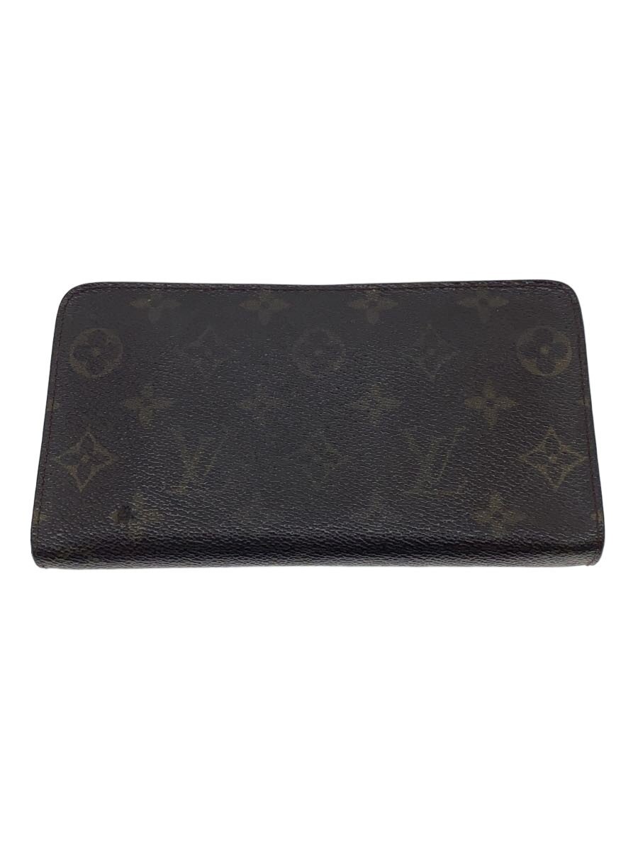 【中古】LOUIS VUITTON◆ポルト・モネ・ジップ_モノグラム・キャンバス/PVC/BRW/総柄/レディース【服飾雑貨他】|2nd STREET 店