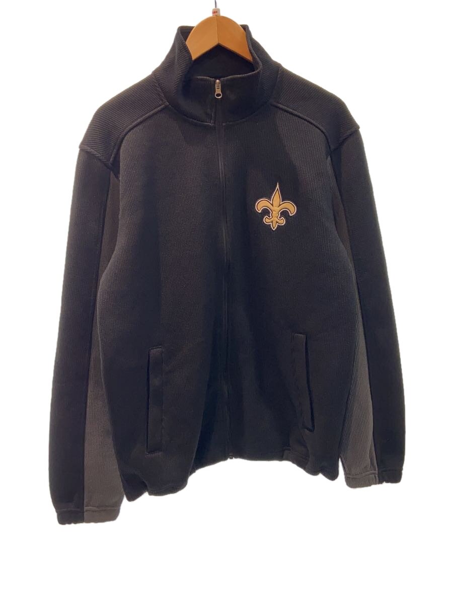 【中古】NFL◆ジップパーカー/M/ポリエステル/BLK/RN54163【メンズウェア】