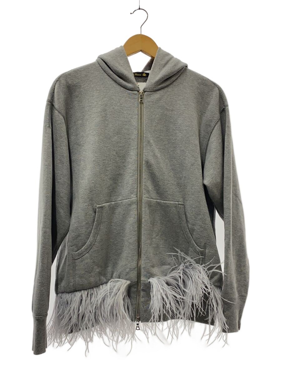 【中古】DRAWER◆ジップパーカー/--/コットン/GRY/6512-299-0285【レディースウェア】|2nd STREET 店