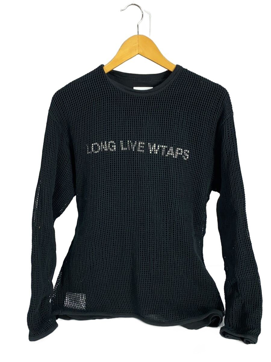 【中古】WTAPS◆汗水/1/綿織物/BLK/241ATDT-CSM11【メンズウェア】