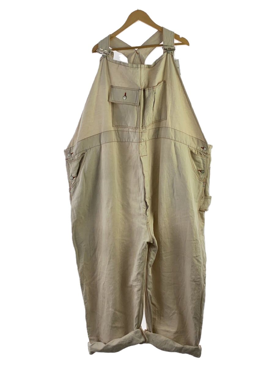 【中古】gourmet jeans◆大層らしいオール/--/綿織物/BEG/無地/gr-2210 a/jumbo overall【メンズウェア】