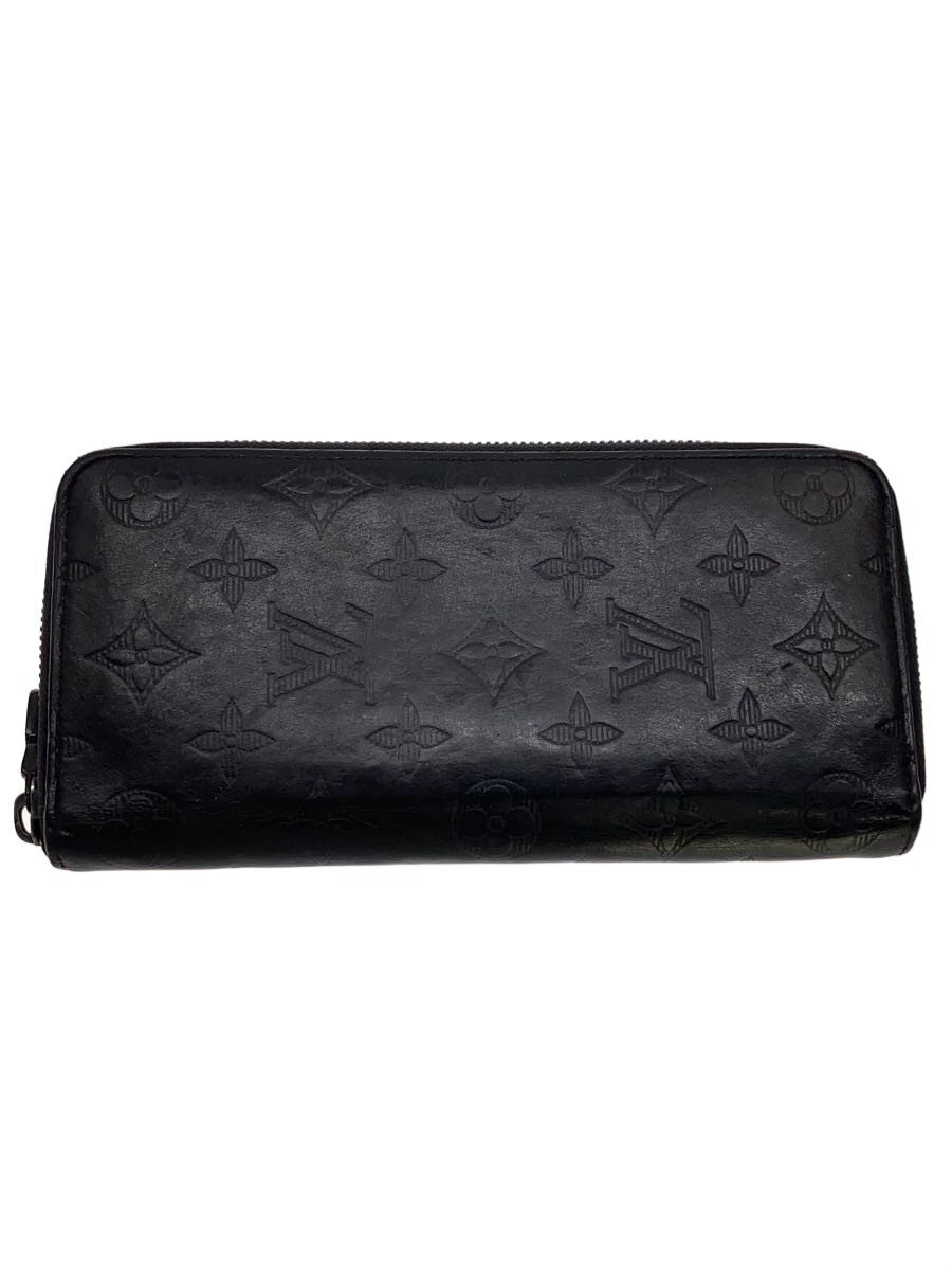 【中古】LOUIS VUITTON◆長財布/牛革/BLK/モノグラム/メンズ/m62902【服飾雑貨他】
