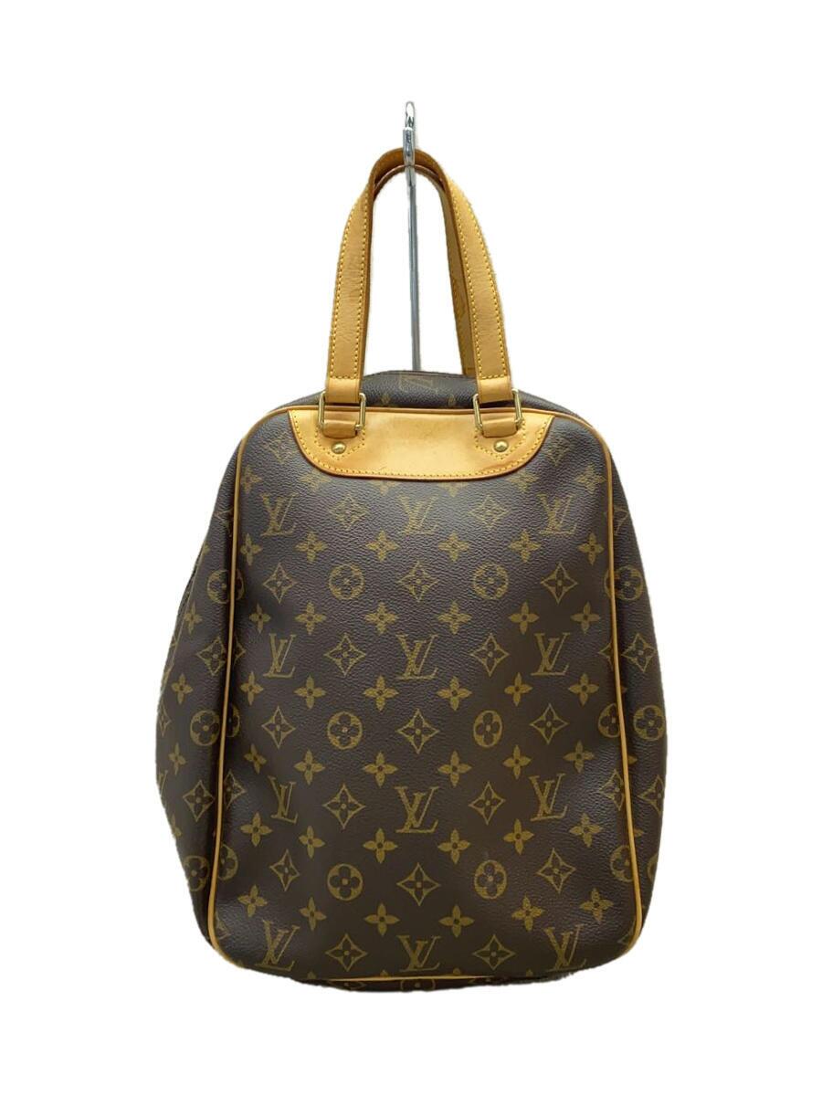 【中古】LOUIS VUITTON◆エクスキュルシオン_モノグラム・帆布_BRW/PVC/BRW【御徒面子】