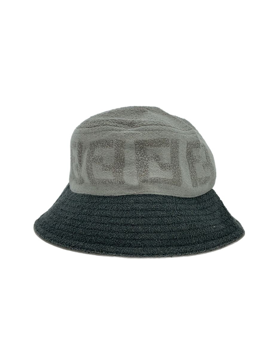 【中古】FENDI◆井戸釣瓶かぶり笠/M/綿織物/GRY/メンズ/FXQ958AN94//【服飾雑貨他】
