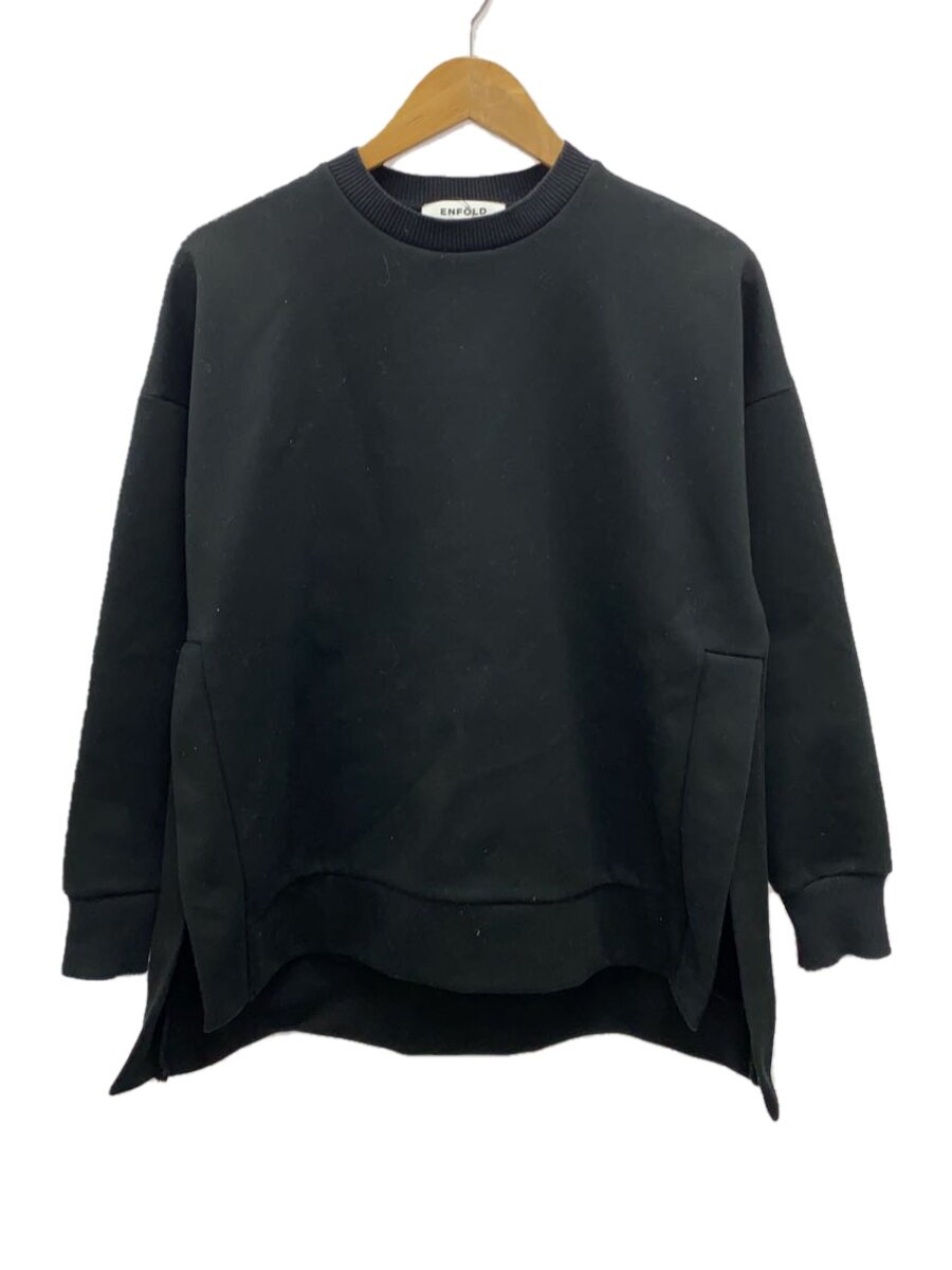 【中古】ENFOLD◆汗水/38/ポリエステル/BLK/300ds180-0710【レディースお召しもの】