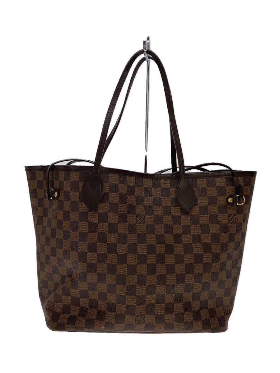 【中古】LOUIS VUITTON◆2)ネヴァーフルMM_ダミエ・エベヌ_BRW/PVC/BRW【バッグ】｜2ｎｄ STREET 店