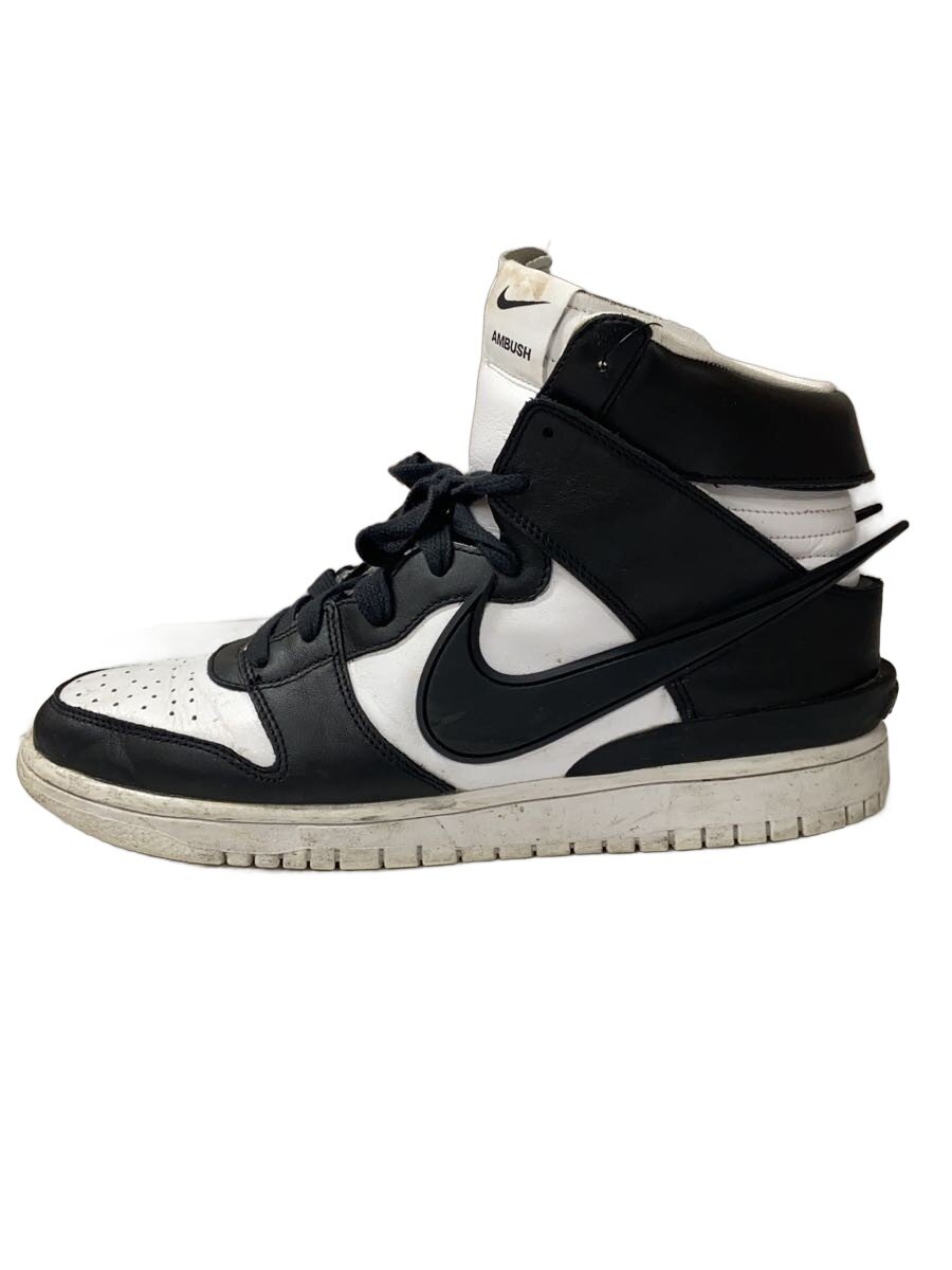 【中古】NIKE◆AMBUSH X DUNK HIGH_アンブッシュ X ダンク ご機嫌/29糎/WHT【シューズ】