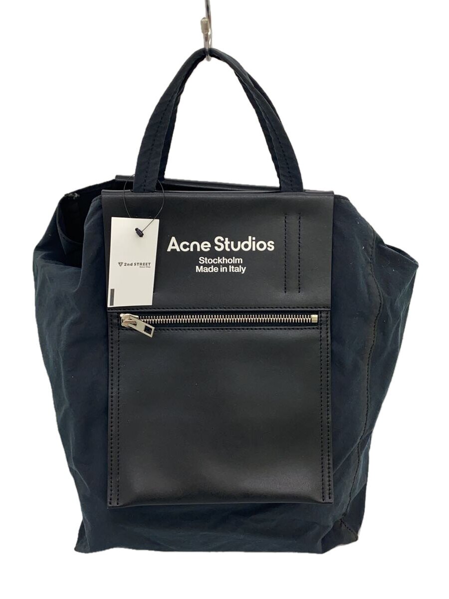 【中古】Acne Studios(Acne)◆トートバッグ/ナイロン/BLK/FN-UX-BAGS000047【バッグ】｜2ｎｄ STREET 店 10,771円