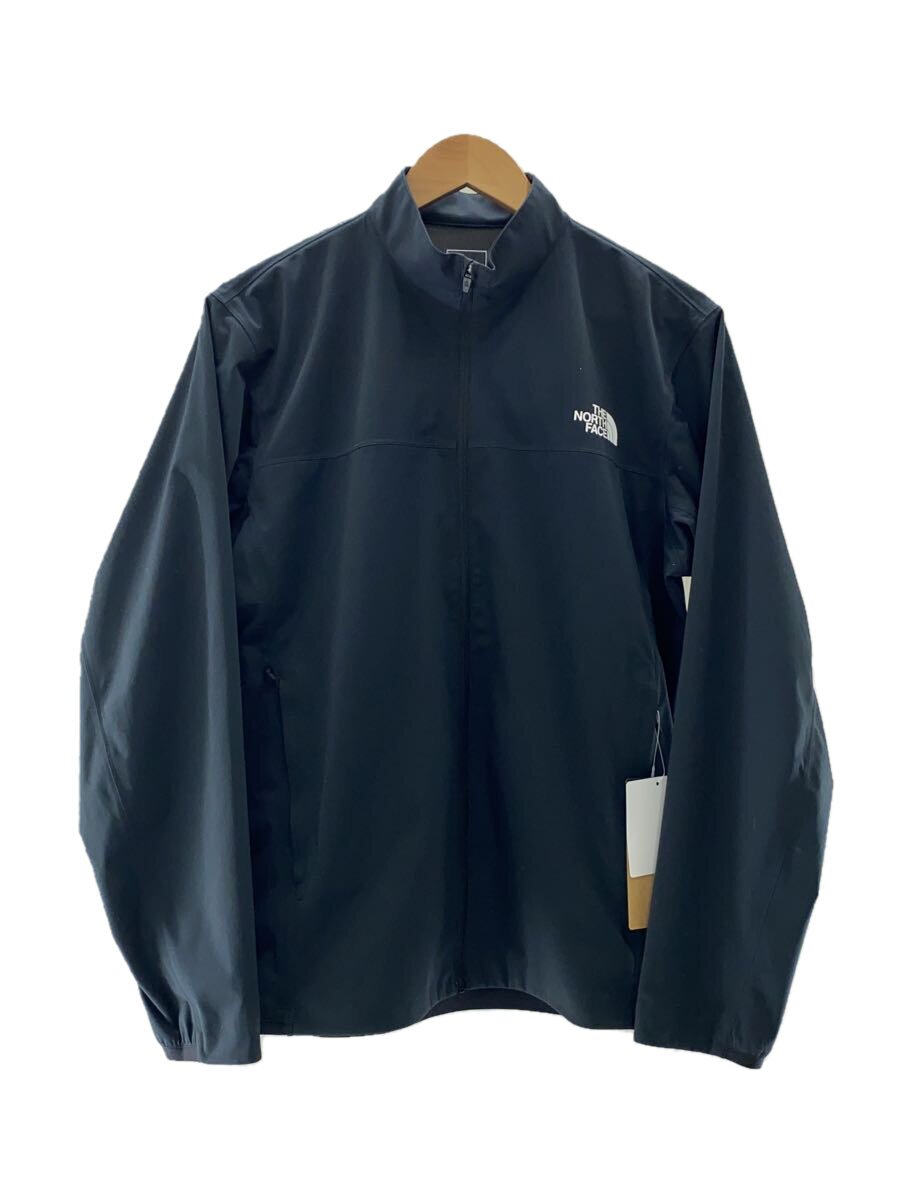 【中古】THE NORTH FACE◆APEX VEIL JACKET_エイペックスベイルジャケット/M/ポリエステル/BLK/無地【メンズウェア】