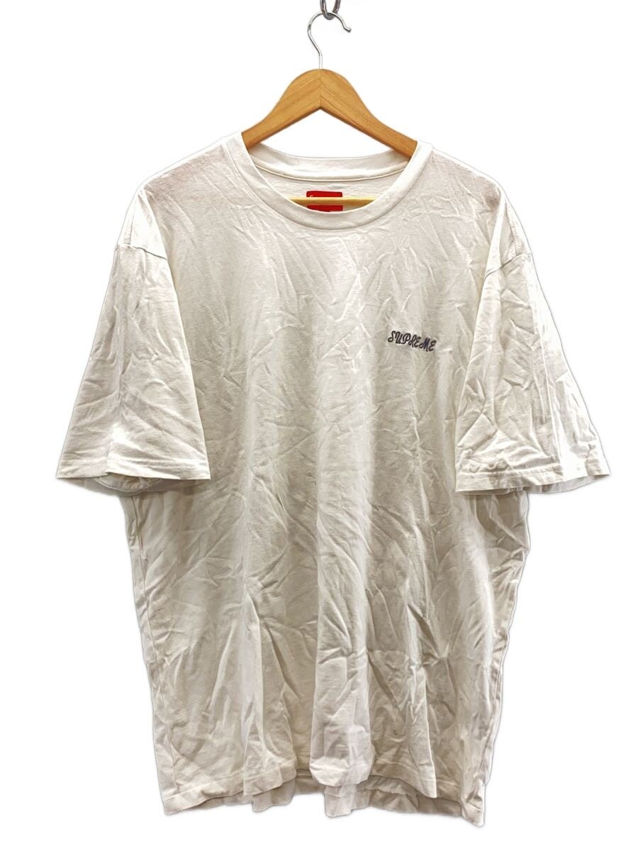 【中古】Supreme◆トップス/XL/綿織物/WHT【メンズウェア】