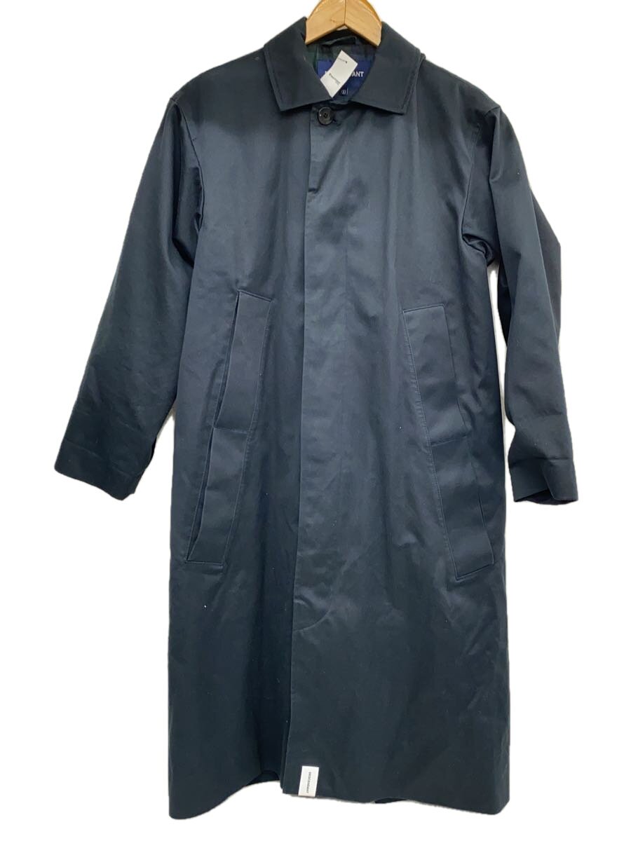 【中古】DESCENDANT◆ステンカラーコート/1/コットン/NVY/21AW/VITELLO BALMACAAN COAT//【メンズウェア】|2nd STREET 店