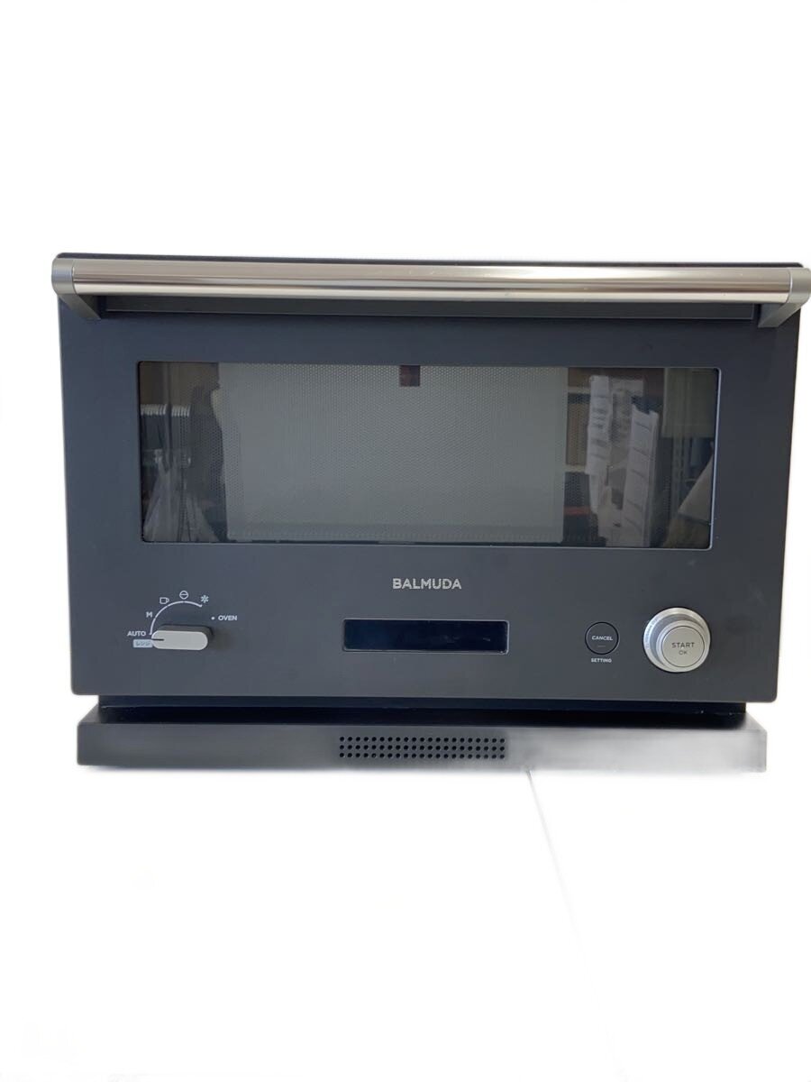 【中古】BALMUDA◆オーブンレンジ The Range K04A-BK [ブラック]【家電・ビジュアル・オーディオ】