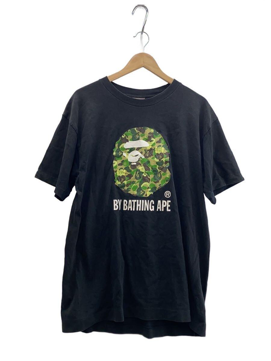 【中古】A BATHING APE◆トップス/XL/綿織物/BLK【メンズウェア】