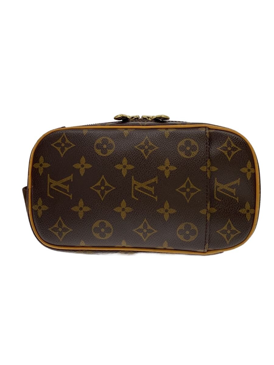 【中古】LOUIS VUITTON◆ポシェットガンジュ/レザースレ有/ウエストバッグ/PVC/BRW/M51780//【バッグ】｜2ｎｄ STREET 店