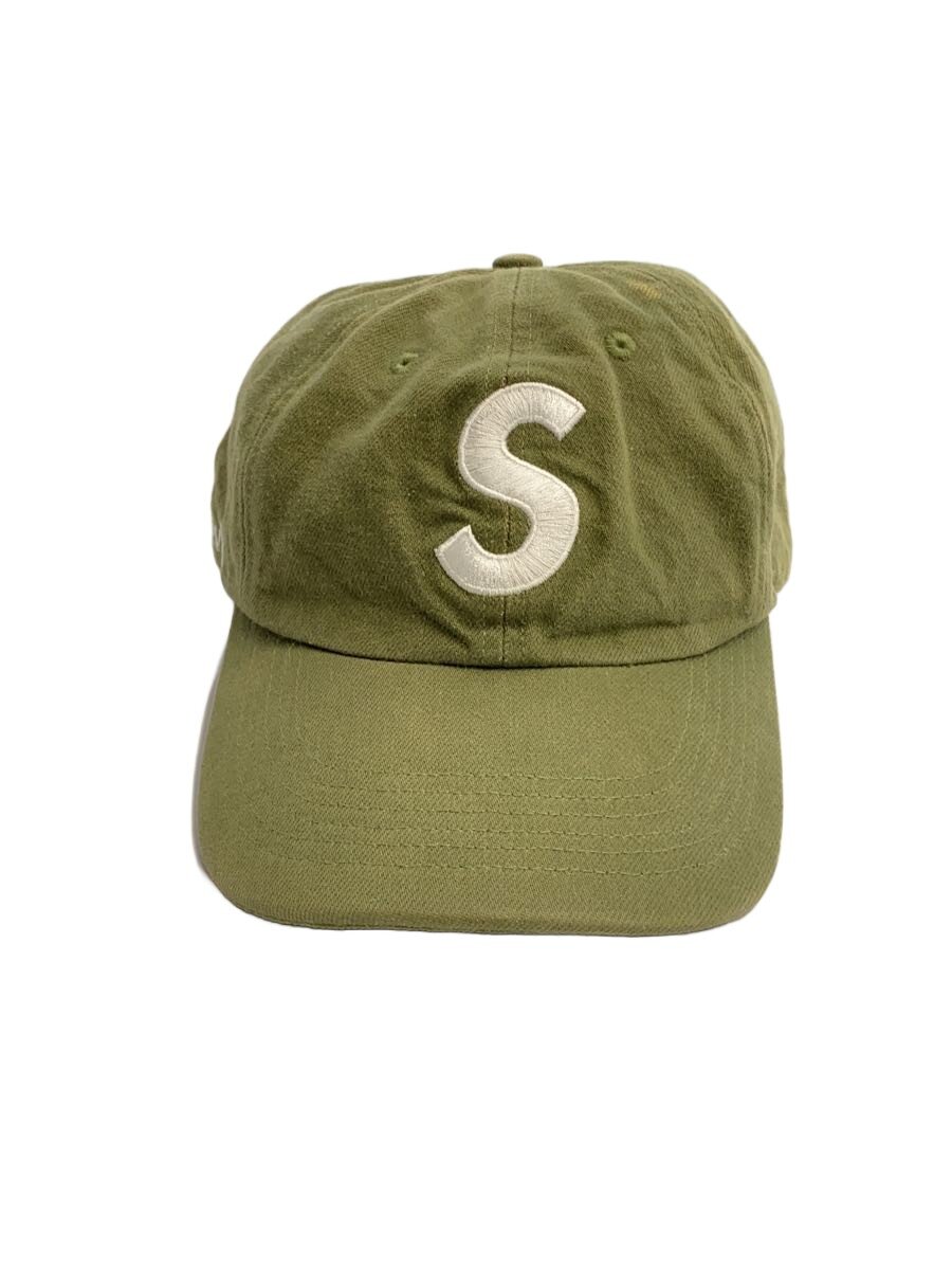 【中古】Supreme◆キ22SS/Kevlar Denim S Logo 6-Panel/旗がしら/--/綿織物/GRN/メンズ【服飾雑貨他】