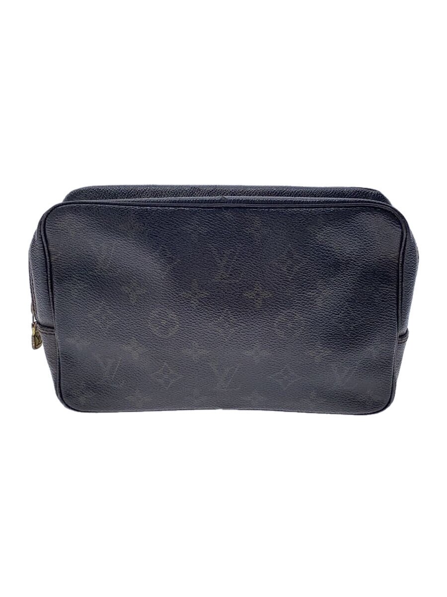 【中古】LOUIS VUITTON◆トゥルース・トワレット23_モノグラム・帆布_BRW/PVC/BRW/総柄【御徒面子】
