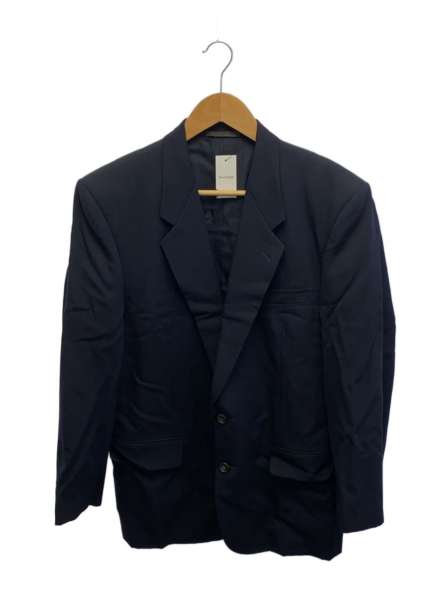 【中古】COMME des GARCONS HOMME◆上衣/M/羊毛/NVY/HJ-08035M【メンズウェア】