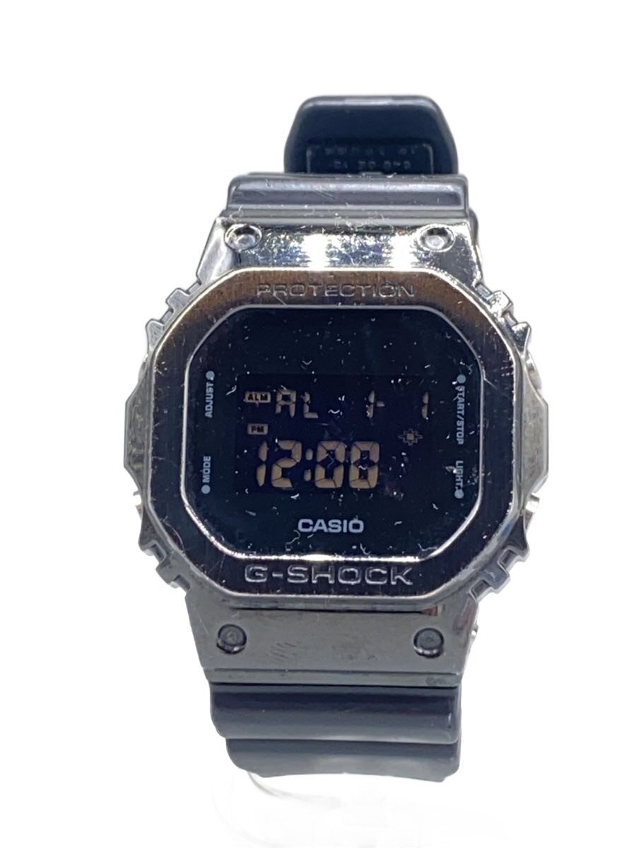 【中古】CASIO◆石英ウオッチ・G-SHOCK/デジタル/BLK/BLK//【服飾雑貨他】