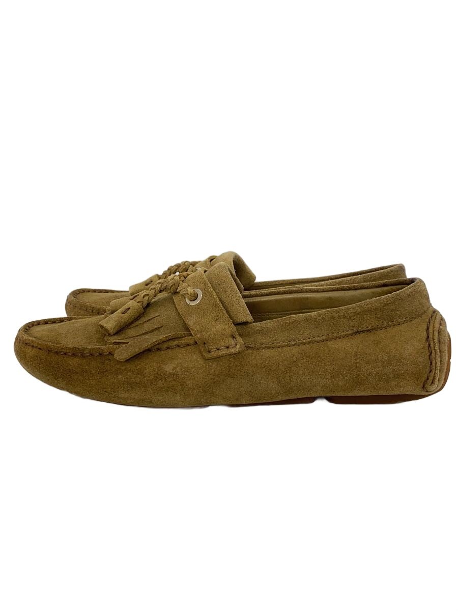 【中古】JIMMY CHOO◆タッセルローファー/ドライビングシューズ/フリンジ/スウェード/ベージュ【シューズ】｜2ｎｄ STREET 店