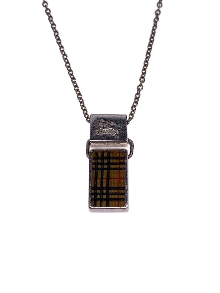 【中古】BURBERRY◆頸飾り/SILVER/いの一番有/レディース【服飾雑貨他】