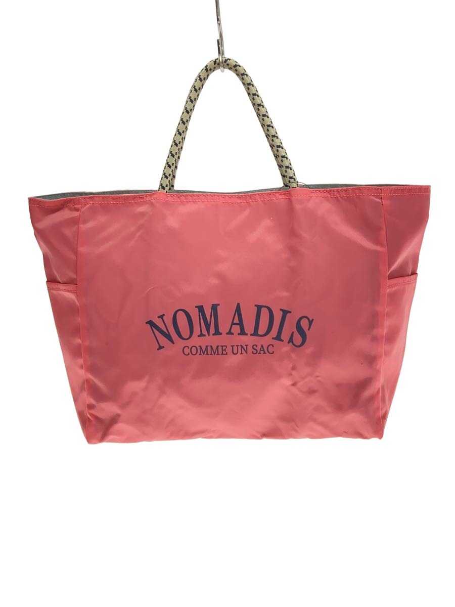 【中古】NOMADIS◆トートバッグ/--/PNK/SAC2 WIDE【御徒面子】