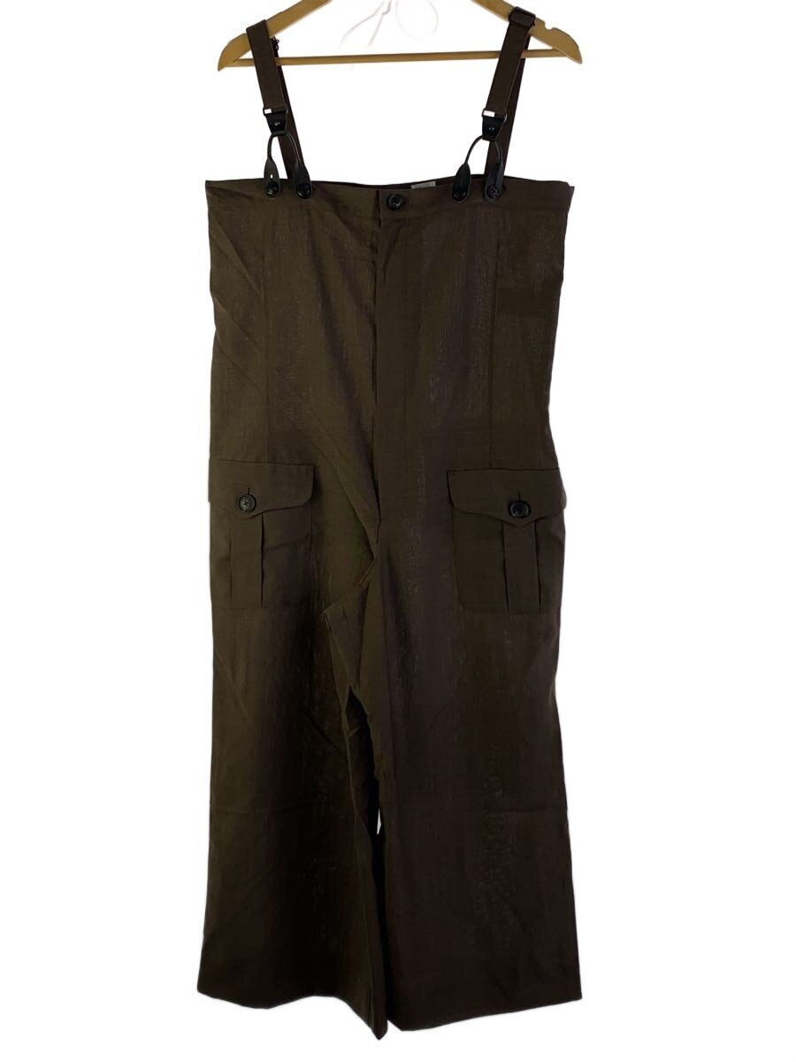【中古】IENA 天使の都市 BOUCLE◆25AW/ウールステッドオーバーオール/FREE/羊毛/BRW/25-030-914-1710-3-0【レディース御召しもの】