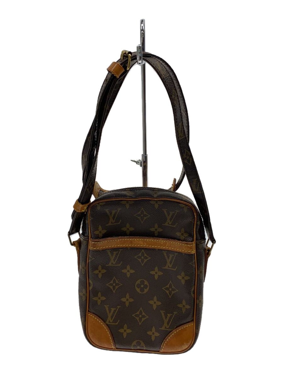 【中古】LOUIS VUITTON◆2)ダヌーブ_モノグラム・帆布/PVC/BRW【御徒面子】