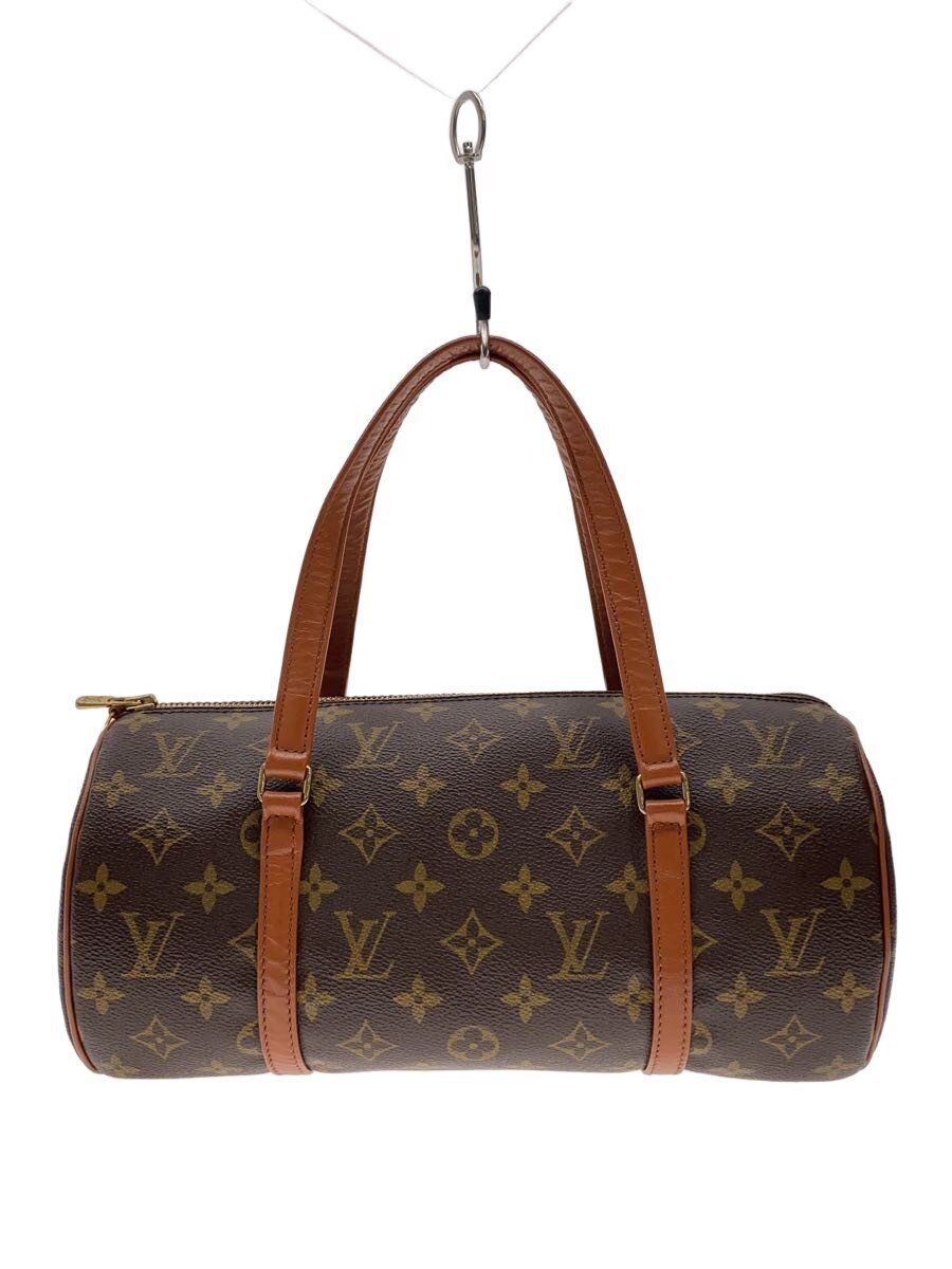 【中古】LOUIS VUITTON◆2)パピヨン30_モノグラム・帆布/PVC/BRW【御徒面子】
