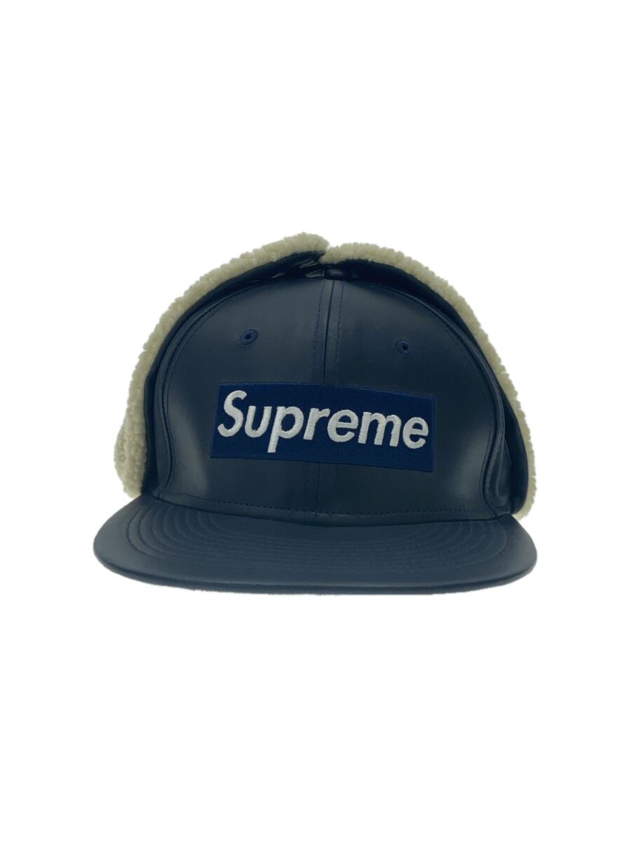 【中古】Supreme◆旗がしら/7 1/4/NVY/メンズ【服飾雑貨他】