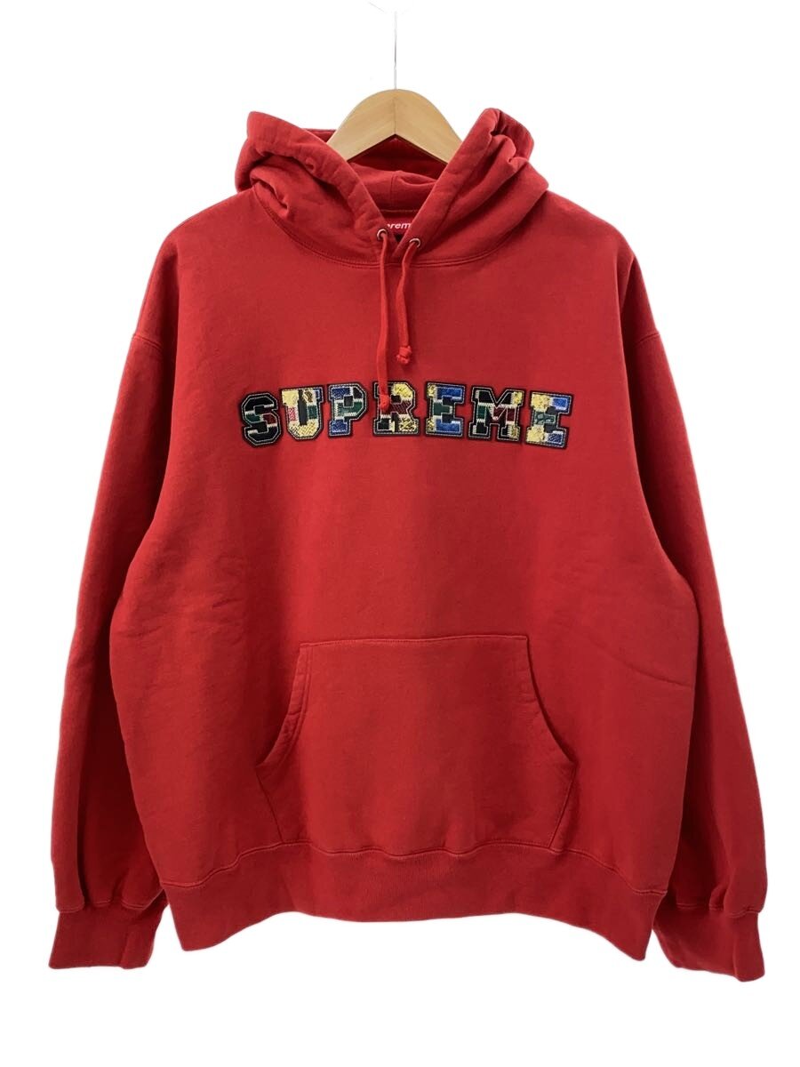 【中古】Supreme◆パーカー/L/綿織物/RED/23AW/シュプリーム【メンズウェア】