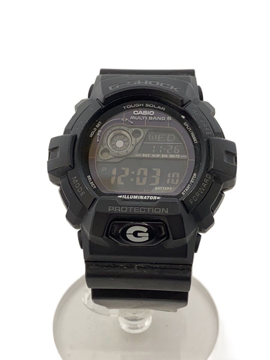 【中古】CASIO◆G-SHOCK/ジーショック/ウオッチ/GW-8900A/デジタル/黒いこと//【服飾雑貨他】