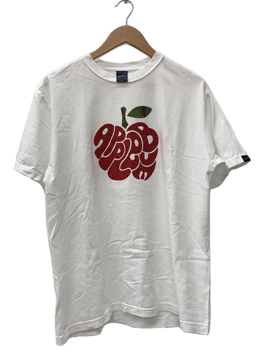 【中古】APPLEBUM◆×CRSB/23SS/大リンゴの木/プルオーバー/L/綿織物/WHT【メンズウェア】