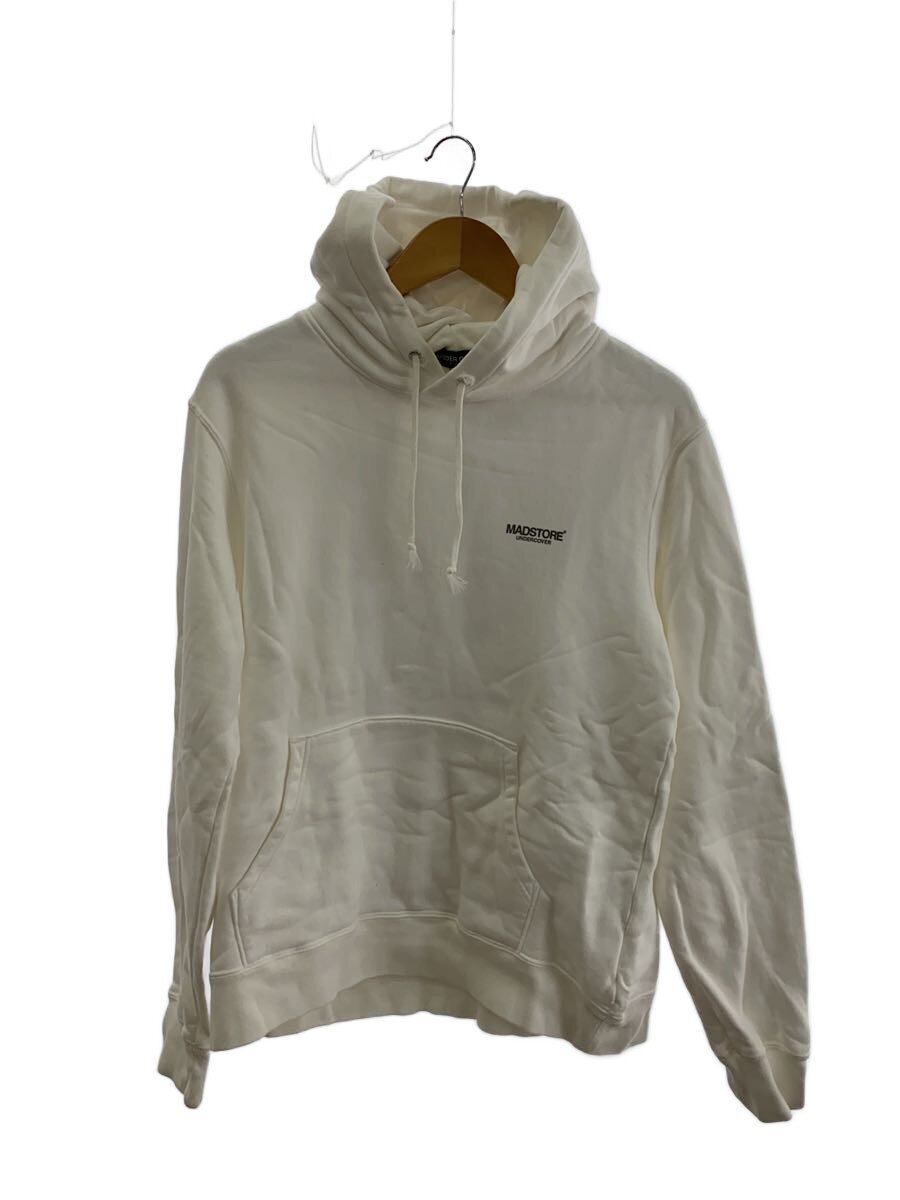【中古】UNDERCOVER◆パーカー/4/綿織物/WHT/無地【メンズウェア】