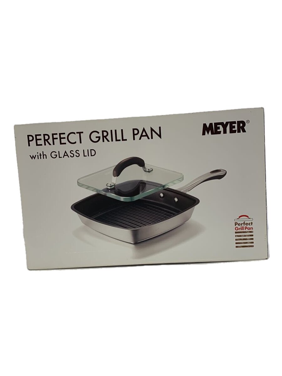 【中古】Meyer◆パーフェクトグリルパン/フライパン/SLV/SCP-GP24F【キッチン用品】