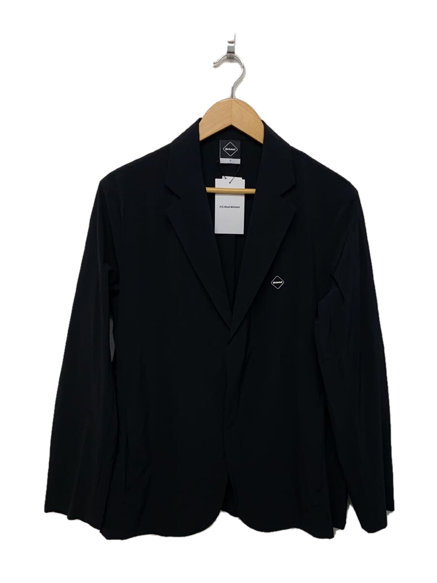 【中古】F.C.R.B.(F.C.Real Bristol)◆25SS TECH TEAM BLAZER/引き舟付/テーラードジャケット/S/BLK/FCRB-250066//【メンズウェア】