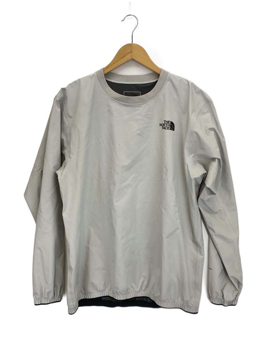 【中古】THE NORTH FACE◆FL MISTWAY CREW_FL ミストウェイクルー/M/ポリエステル/GRY【メンズウェア】