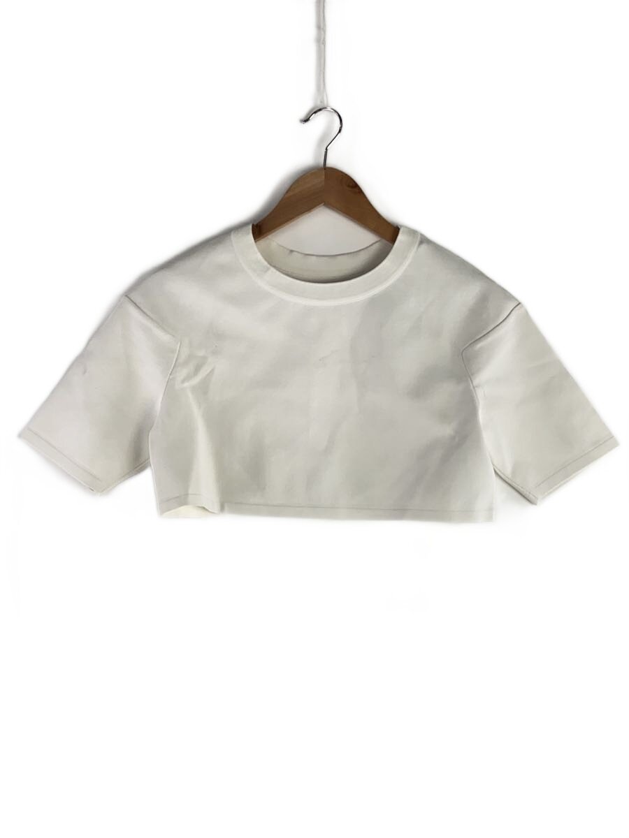 【中古】ALAIA◆ニットショートセーター(薄っぺら)/36/--/WHT/AA9S0084コマーシャル035【レディース御召しもの】