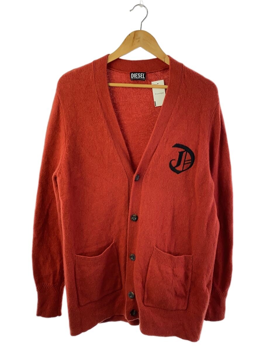 【中古】DIESEL◆ジレー(朦々たる)/S/羊毛/RED/A03417//【メンズウェア】