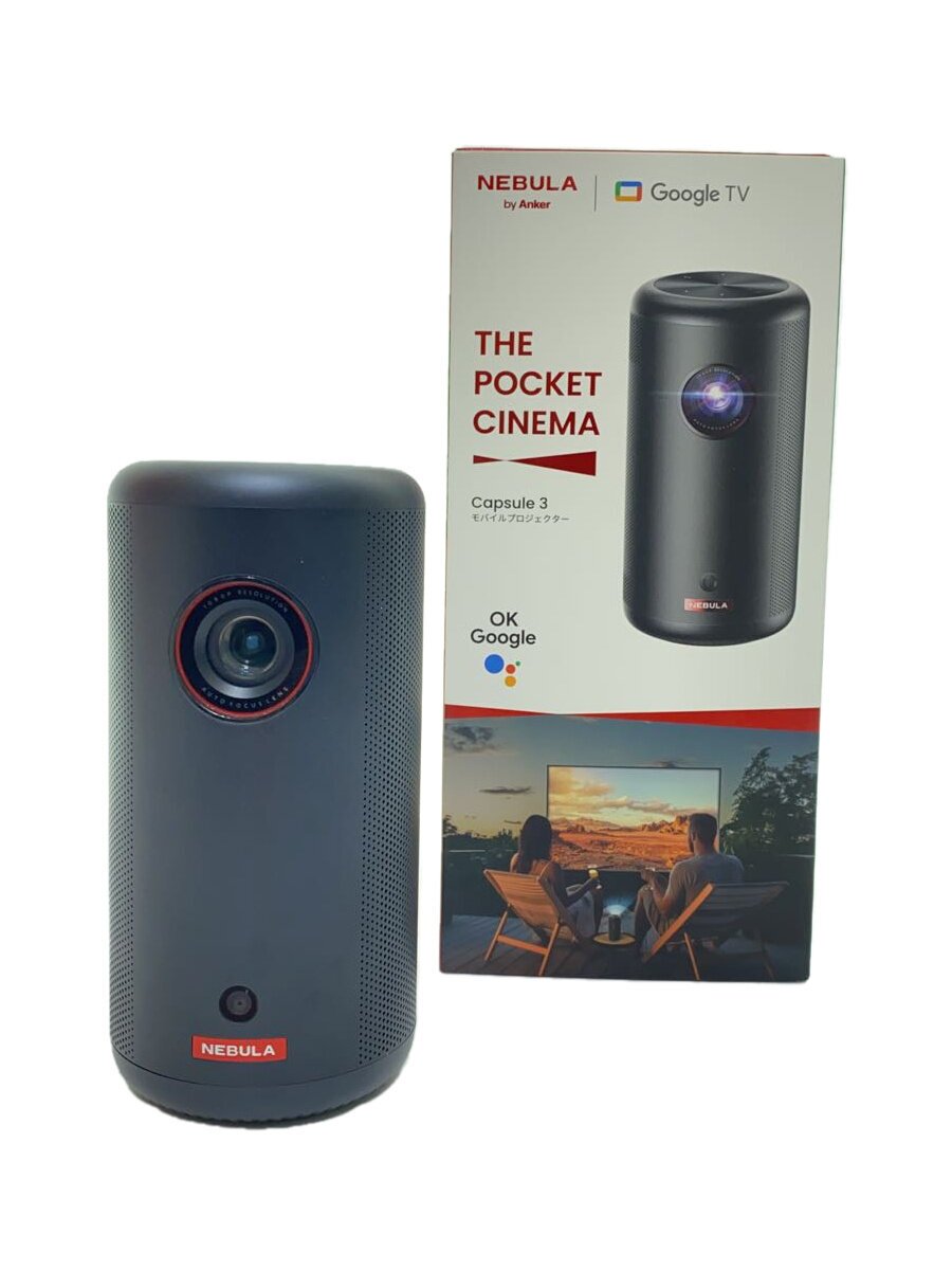【中古】ANKER◆映写機 Nebula Capsule 3 D2425N11【家電・視覚的・オーディオ】