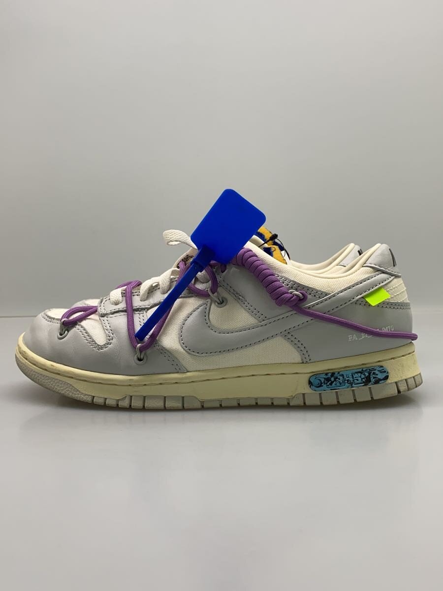 【中古】NIKE◆DUNK LOW_ダンク 置き目/26.5珊/GRY【シューズ】