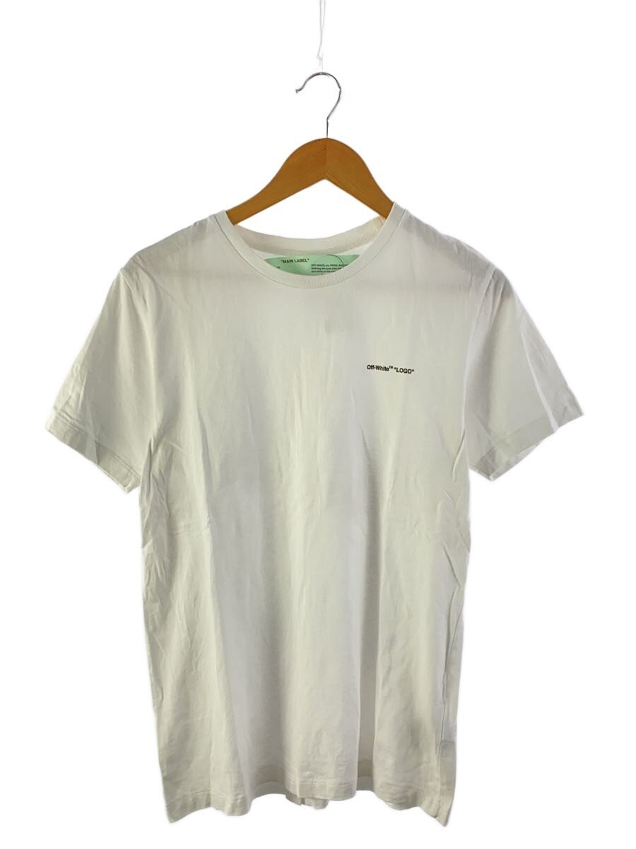 【中古】OFF-WHITE◆プルオーバー/S/綿織物/WHT/OMAA027S19185022【メンズウェア】