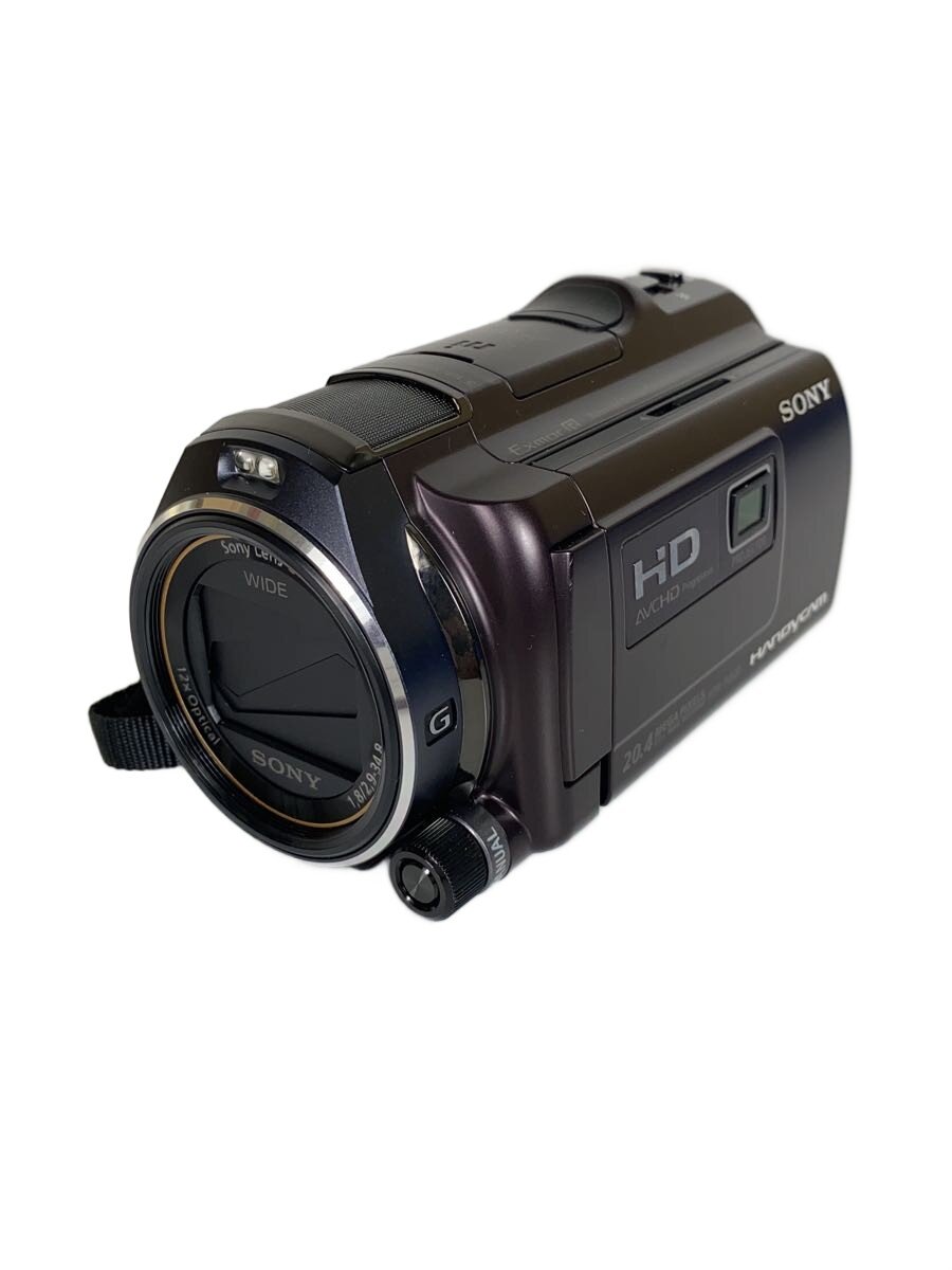 【中古】SONY◆ビデオカメラ HDR-PJ630V (T) [ボルドーブラウン]【カメラ】