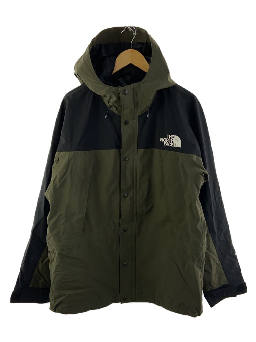 【中古】THE NORTH FACE◆MOUNTAIN LIGHT JACKET_マウンテンライトジャケット/XL/ナイロン/KHK/無地【メンズウェア】
