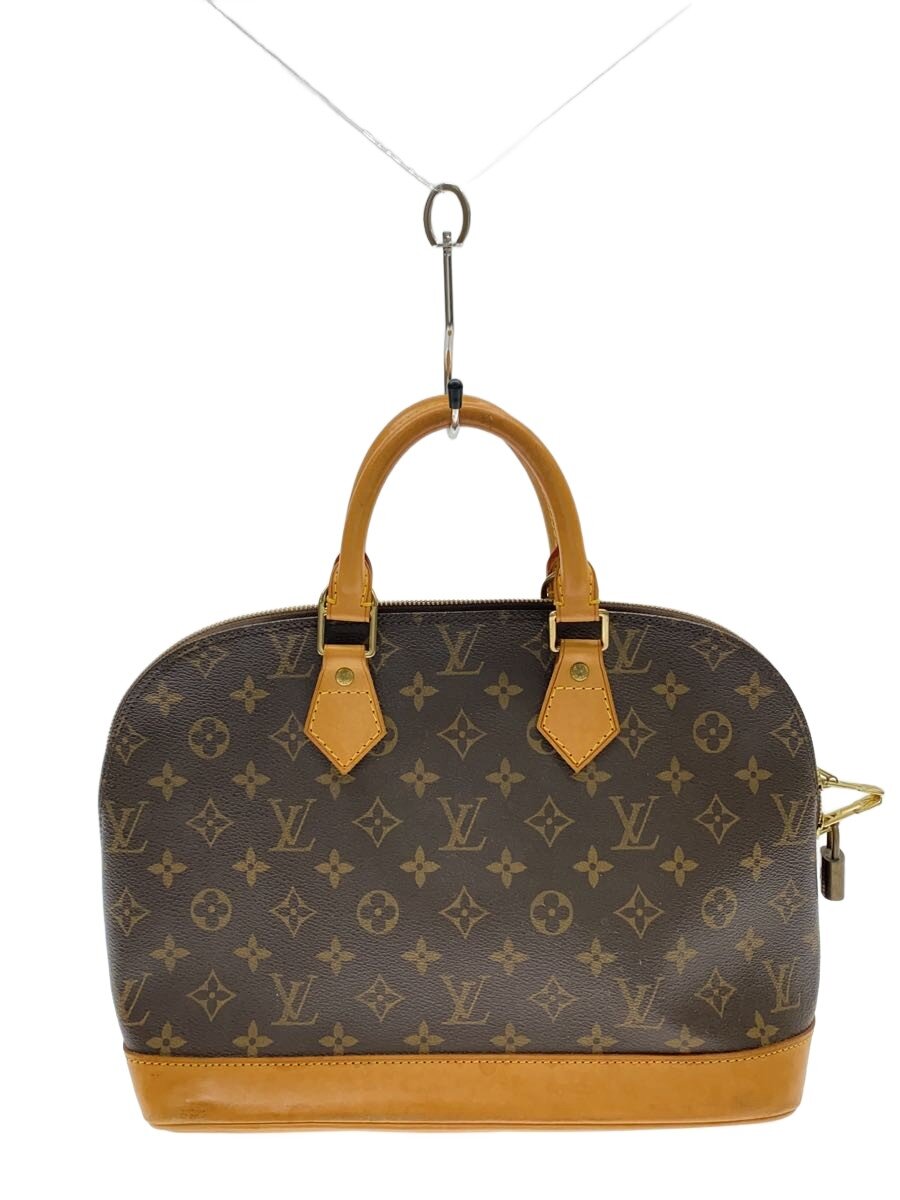 【中古】LOUIS VUITTON◆1)アルマ_モノグラム・キャンバス/PVC/BRW/総柄/底面染み汚れ有【バッグ】｜2ｎｄ STREET 店
