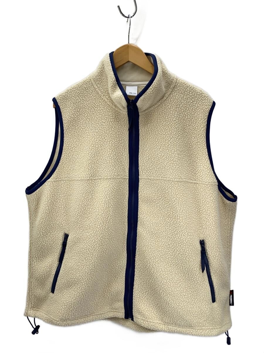 【中古】PRE_CIAL/フリースベスト/2/ポリエステル/WHT/無地/PRE23-70001【メンズウェア】｜2ｎｄ STREET 店